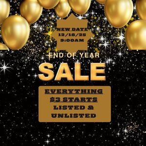 BLOWOUT SALE!!! EVERYTHING $3 STARTS 12/18 9AM